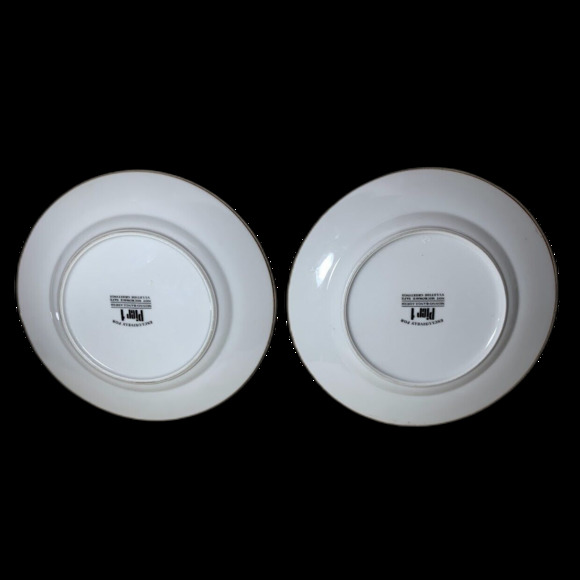 Pier 1 Yuletide Greetings Salad/Dessert Plates 7 3/4" Set of 2 - Picture 3 of 4